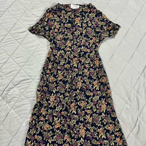 Talbots Petites Floral Dress - Picture 4 of 4